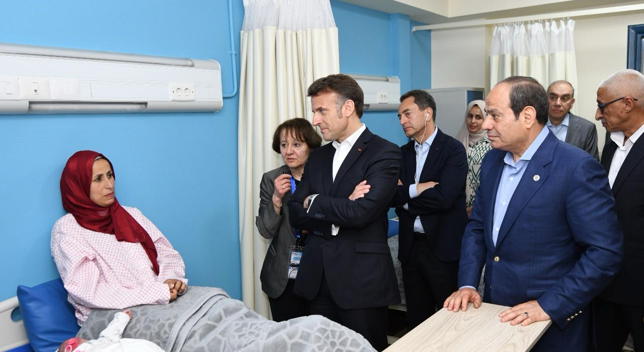 زيارة الرئيس السيسى وماكرون للعريش (17) زيارة الرئيس السيسى وماكرون للعريش (17)
