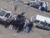 إصابة 4 أشخاص إثر حادث انقلاب سيارة فى المعادى manshetat