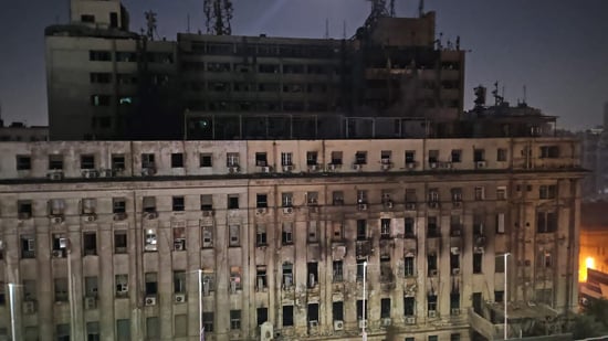 إخماد حريق محدود تجدد بسنترال رمسيس إخماد حريق محدود تجدد بسنترال رمسيس