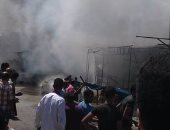 السيطرة على حريق محل كشرى أسفل عقار سكنى فى منطقة كرداسة manshetat