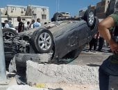 آخر تحديث.. إصابة شخص صدمته سيارة أثناء عبوره للطريق فى المريوطية