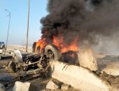 السيطرة على حريق اشتعل بسيارة ملاكى دون إصابات فى أبو النمرس manshetat