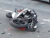 آخر تحديث.. مصرع شخص وإصابة 2 آخرين فى حادث انقلاب دراجة بخارية بطريق القاهرة الفيوم