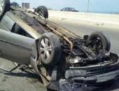 آخر تحديث.. إصابة شخصين في حادث تصادم أسفل الكوبري العلوي بالفيوم