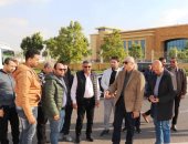 آخر تحديث.. نائب رئيس هيئة المجتمعات العمرانية يتفقد محطتى مياه وصرف وطرق بمدينة السادات