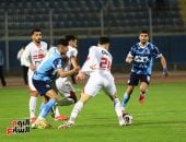 الزمالك يواجه بيراميدز فى الجولة الـ20 بالدورى 1 مارس 2026 manshetat