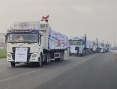 مصدر مصرى دخول 161 شاحنة مساعدات إلى غزة بدءا من أمس وحتى فجر اليوم manshetat