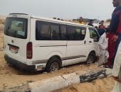 ننشر أسماء 10 مصابين بحادث انقلاب ميكروباص على الطريق الدائرى فى قليوب manshetat