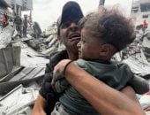 المتحدث باسم الدفاع المدنى فى غزة نمر بيوم صعب للغاية بسبب كثرة المجازر manshetat