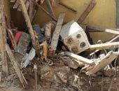 آخر تحديث.. إصابة شخص إثر انهيار جزئى بعقار فى حى الجمرك بالإسكندرية فيديو وصور