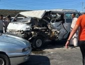 آخر تحديث.. إصابة 8 أشخاص بحادث مرورى فى دمياط
