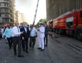 محافظ القاهرة يشكل لجنة هندسية لبيان مدى تأثر مبنى سنترال رمسيس بالحريق manshetat