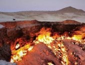 بوابة الجحيم حفرة مشتعلة فى تركمانستان منذ أكثر من 50 عامًا تثير الدهشة manshetat