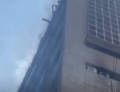 استمرار انبعاث الأدخنة من داخل سنترال رمسيس صور manshetat