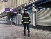 بطل جديد بحريق سنترال رمسيس الرائد طارق الدسوقى اقتحم النار لإنقاذ الموظفين manshetat