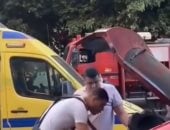 حريق سنترال رمسيس رجال الحماية المدنية يسطرون بطولة في مواجهة النيران manshetat