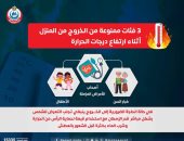 وزارة الصحة تحذر 3 فئات من الخروج أثناء ارتفاع درجات الحرارة manshetat