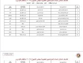 ننشر قوائم المرشحين لانتخابات مجلس الشيوخ عن دائرة محافظة المنيا manshetat