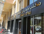 مانشيتات داخل جولة بمكتب خدمات الأجانب بالعاصمة الإدارية الجديدة manshetat