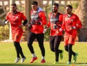 تدريبات خاصة لحراس مرمى المصري على هامش مران الفريق صور manshetat