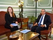 وزير الخارجية يستقبل المديرة التنفيذية لمكتب الأمم المتحدة المعنى بالجريمة manshetat
