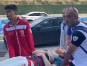 إصابة قوية لمحمد حمزة في بطولة العالم للسلاح بجورجيا وينهي المشوار سادسا manshetat