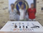 ظهروا فى فيديو على مواقع التواصل ضبط 3 متهمين بترويج المخدرات في السلام manshetat