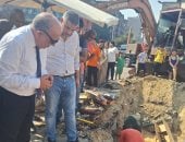 وزير الكهرباء يتفقد موقع إصلاح العطل المتسبب فى انقطاع التيار بالجيزة manshetat