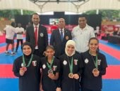 36 ميدالية حصاد الكاراتيه فى بطولة أفريقيا بنيجيريا manshetat