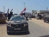 أعلام مصر تجوب شوارع غزة بالهتافات إشادة بالموقف المصرى فيديو manshetat