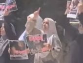 بأعلام إسرائيل مظاهرات الإخوان مستمرة أمام سفارة مصر فى تل أبيب فيديو
