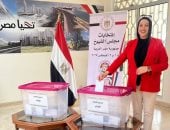 المصريون بالكويت يتوافدون على مقر السفارة للتصويت فى انتخاباتالشيوخ فيديو وصور