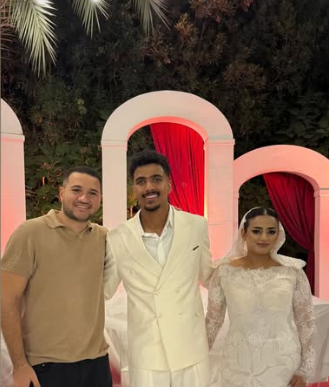 حسام عبد المجيد نجم الزمالك يحتفل بعقد قرانه حسام عبد المجيد نجم الزمالك يحتفل بعقد قرانه