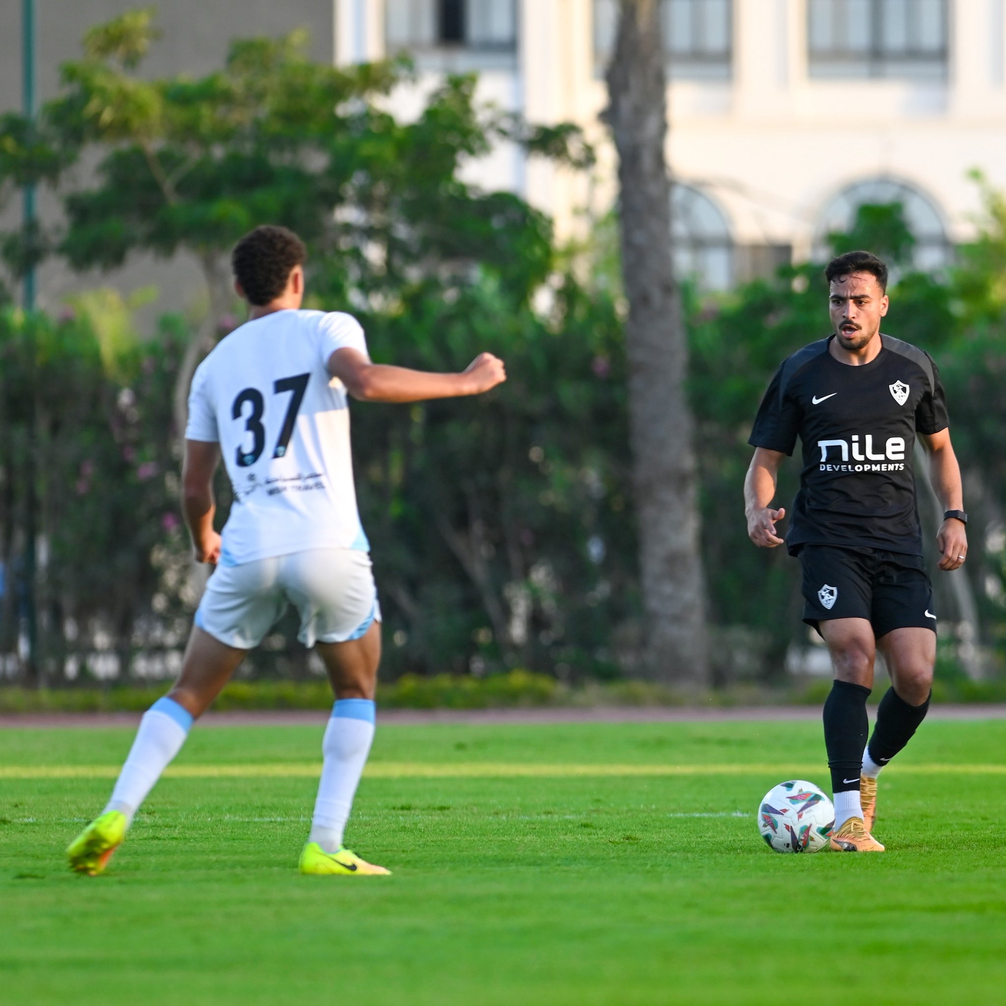 محمد إسماعيل فى أول مشاركة مع الزمالك