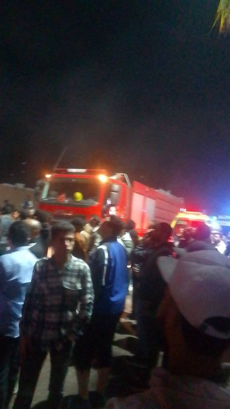 390-2 حريق مطعم تفويلة بشارع فيصل