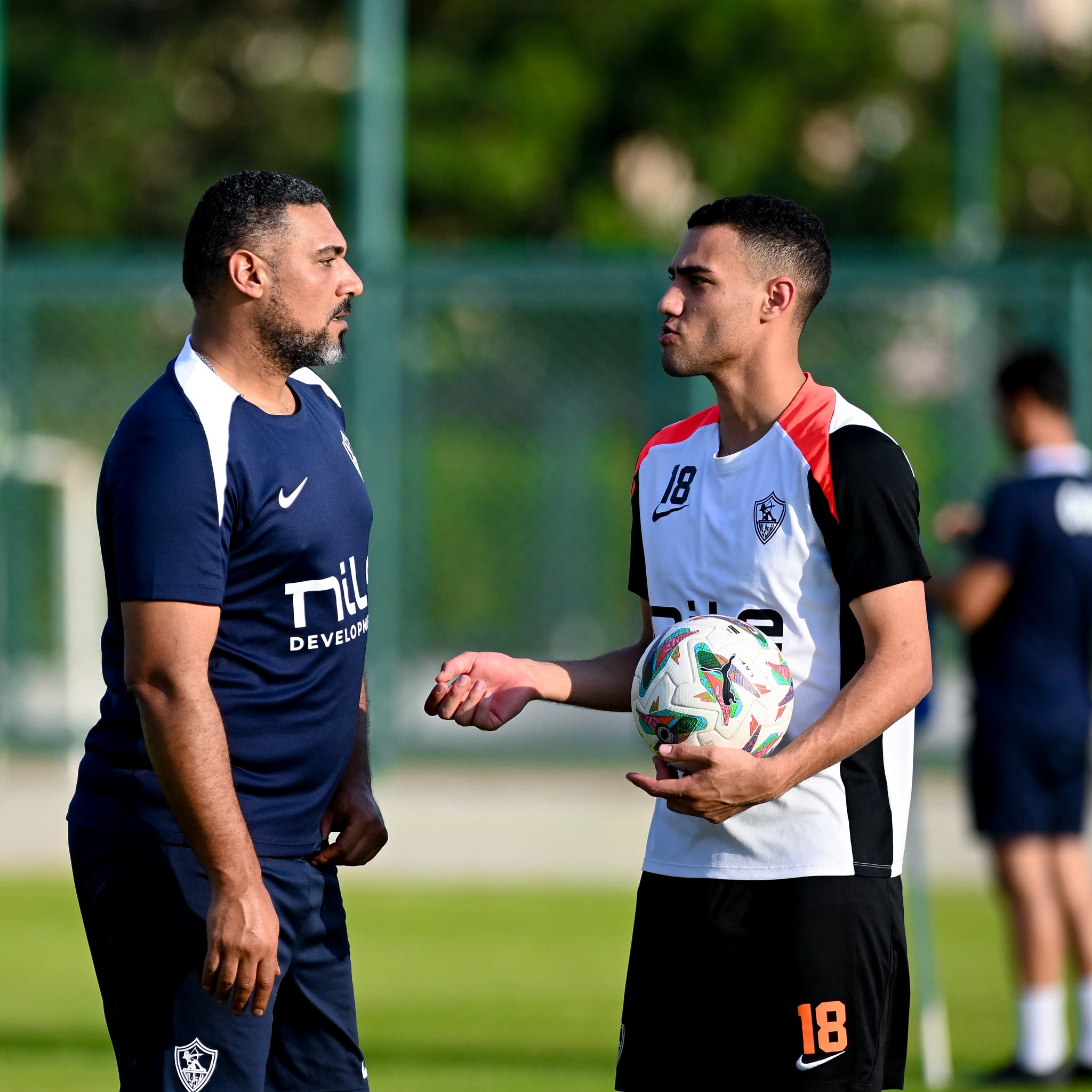 محمود جهاد فى مران الزمالك محمود جهاد فى مران الزمالك