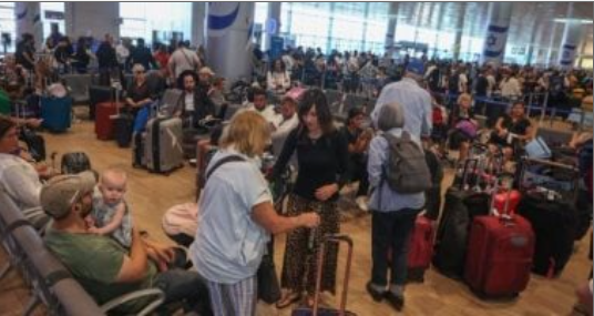 فرار الإسرائيليين من تل ابيب فرار الإسرائيليين من تل ابيب