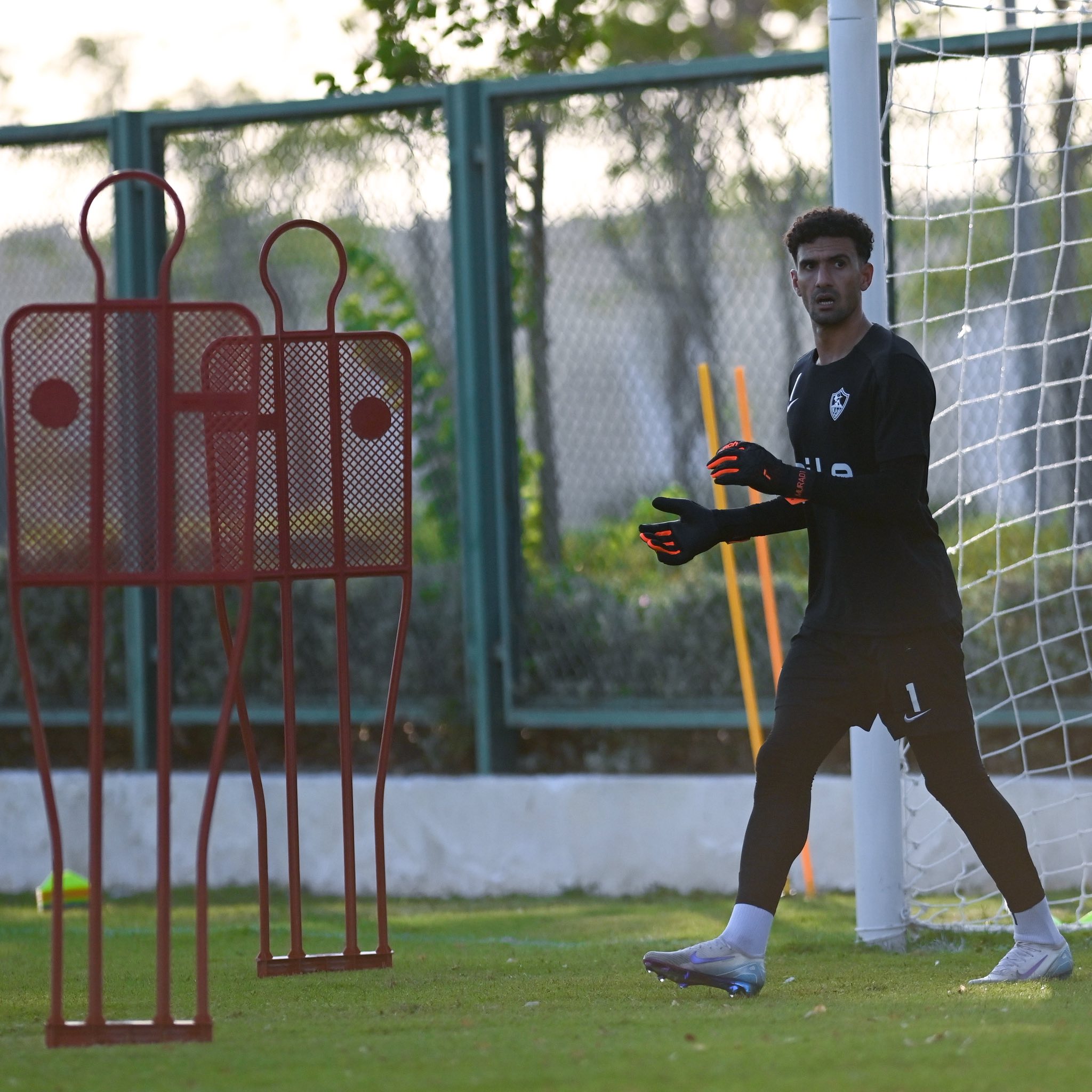 تركيز محمد عواد حارس الزمالك تركيز محمد عواد حارس الزمالك