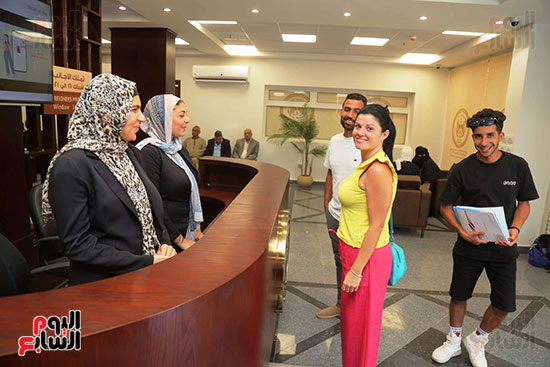 جولة تفقدية داخل مكتب خدمات الأجانب بالعاصمة الإدارية جولة تفقدية داخل مكتب خدمات الأجانب بالعاصمة الإدارية