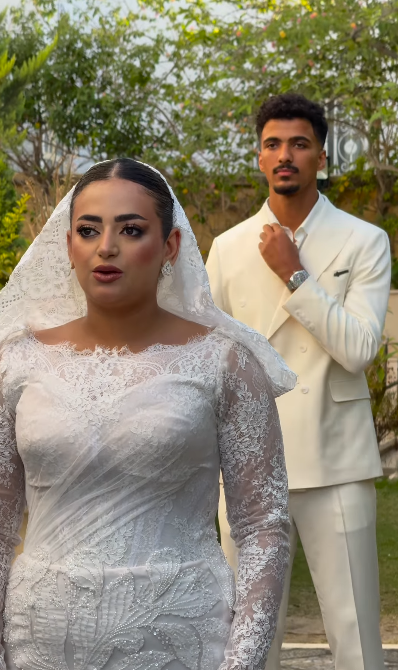 حسام عبد المجيد وعروسته حسام عبد المجيد وعروسته