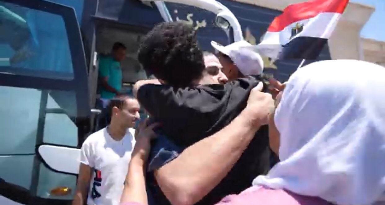 فرحة غامرة بالافراج عنهم (1) فرحة غامرة بالافراج عنهم (1)