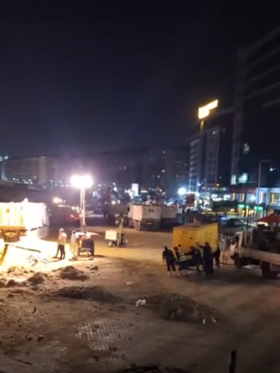 جانب من أعمال الإصلاحات (1) جانب من أعمال الإصلاحات (1)