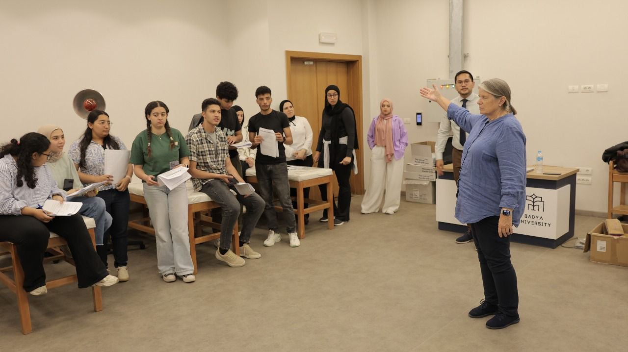 جامعة باديا تستقبل خبراء من جامعة تكساس لتدريب طلابها (1) جامعة باديا تستقبل خبراء من جامعة تكساس لتدريب طلابها (1)